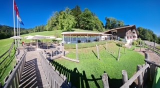 Hochzeitsfeier in der Natur auf dem Gasthaus Schwendelberg (Schweiz)